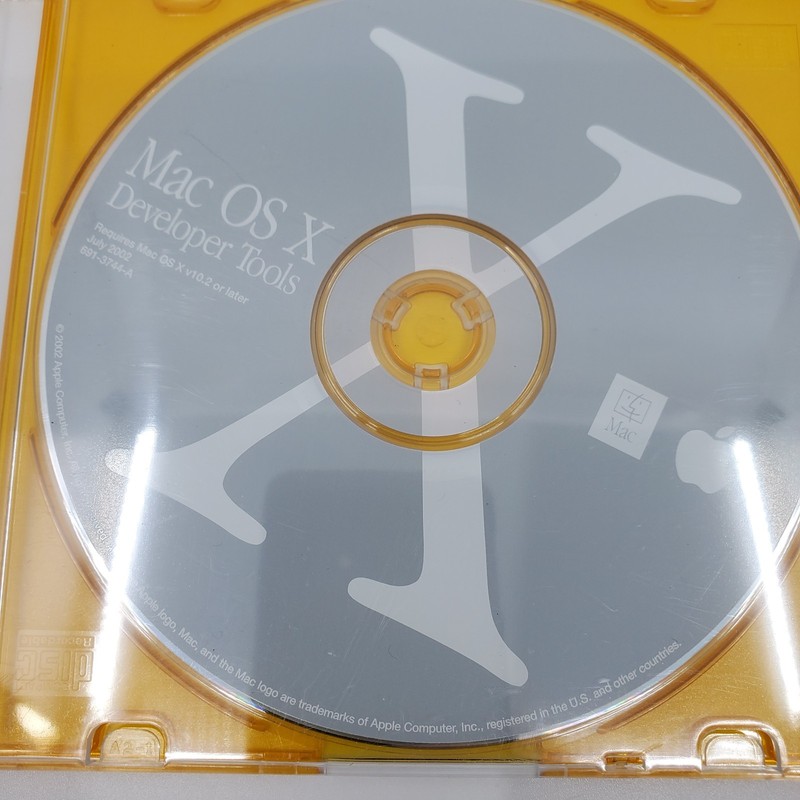 Lot Of 6 Apple Mac Discs, OS X Panther, Xcode Tools, Developer Tools, iPhoto gallery