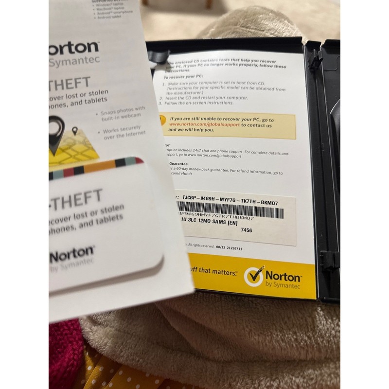 Norton 360 Antivirus Software PC 3 Device Yellow Good 2013 Symantec Deluxe gallery