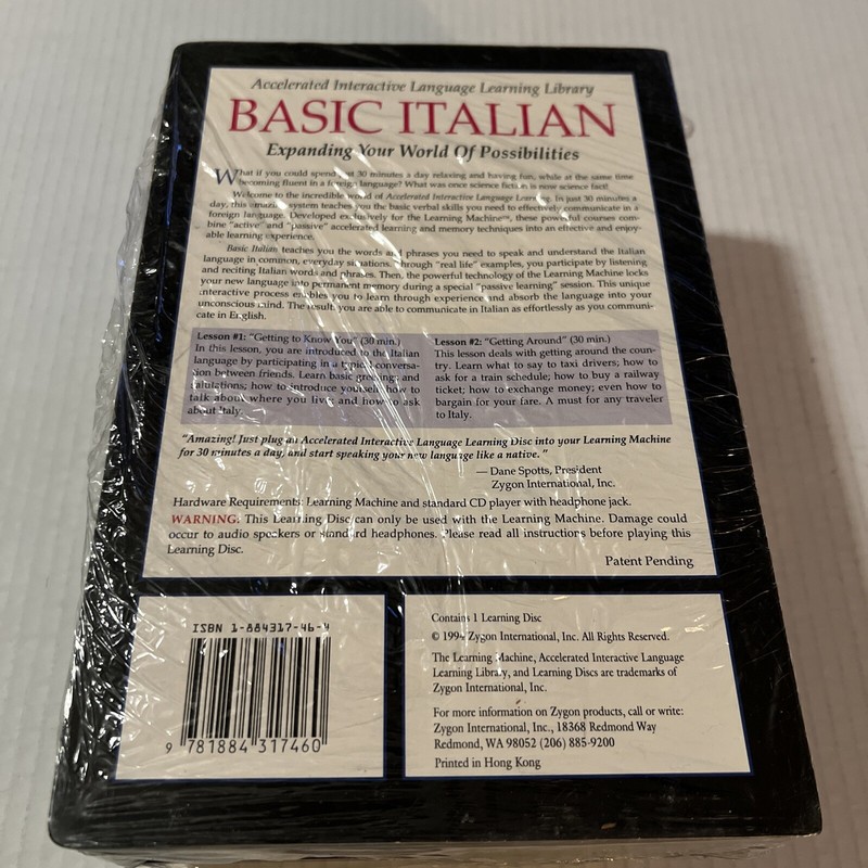 Zygon Learning Machine Language Learning Discs French Spanish German Italian New gallery