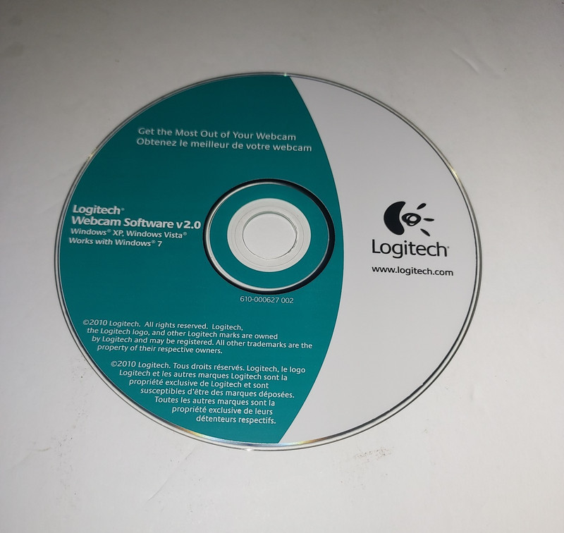 Logitech Webcam Software v2.0 Install Disc and Getting Started Book Manual NEW gallery