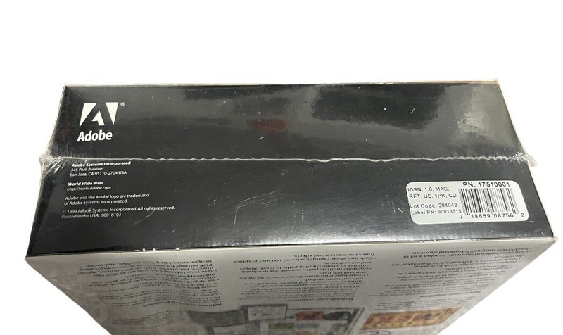 Adobe InDesign 1.0 For Mac - Full Version - NEW - factory-sealed box gallery