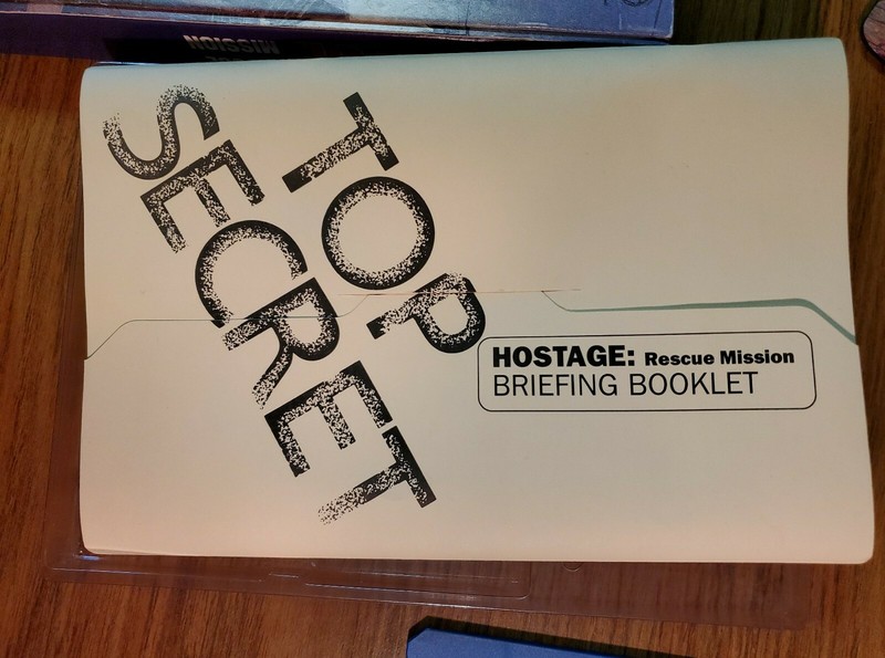 Hostage Rescue Mission Atari St with briefing booklet gallery