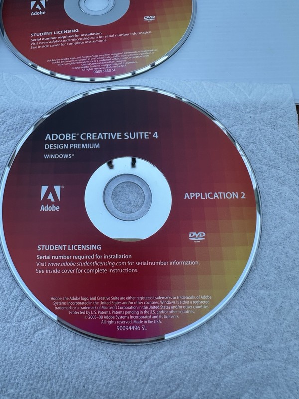 Ad0be Creative Suite 4 CS4 Design Premium Windows Student Version w/ Serial # gallery