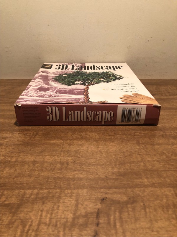 3D Landscape Windows CD- ROM Software by Books That Work Design App. Vintage gallery