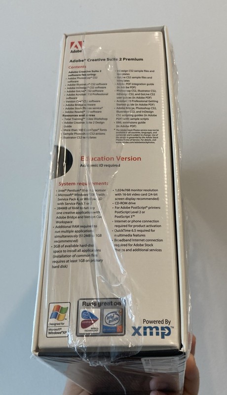 Adobe CS2 Creative Suite 2 Premium Education Version – Windows OS Version