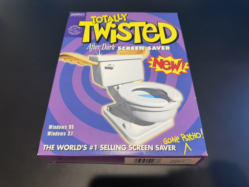 Totally Twisted After Dark Screen Saver Berkeley Systems (Windows 3.1, 1995)