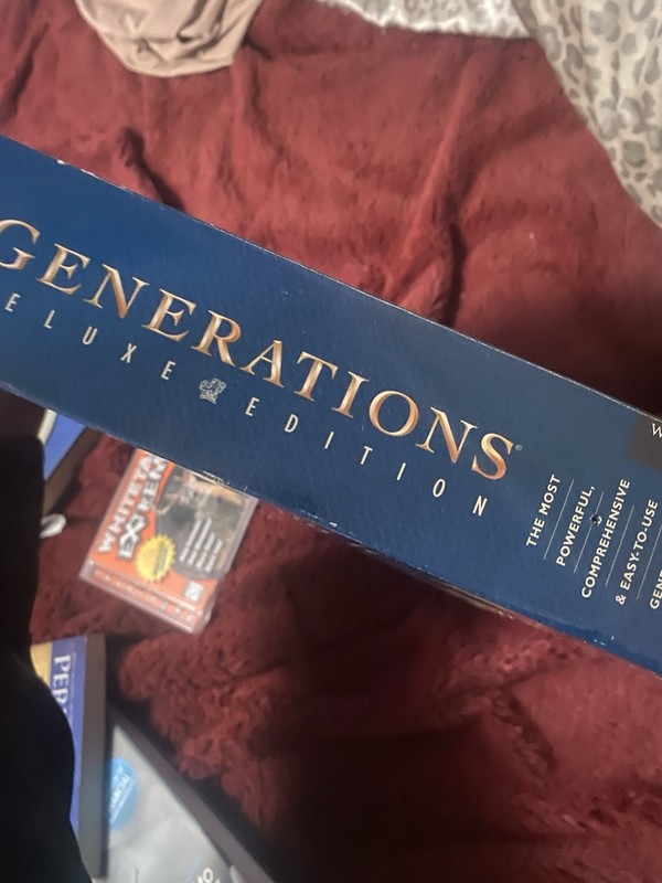 Sierra Home Generations Deluxe Edition Genealogy Software CD gallery