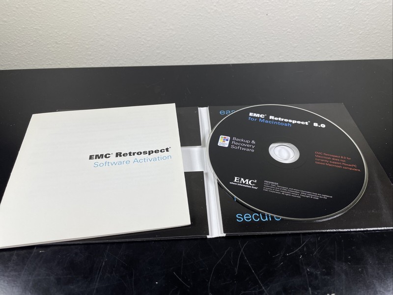 EMC RETROSPECT 8.0 Backup and Recovery For MAC, Multi Server unlimited clients gallery