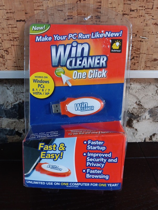 Win Cleaner One Click Professional USB Computer Clean Repair For PC Laptop