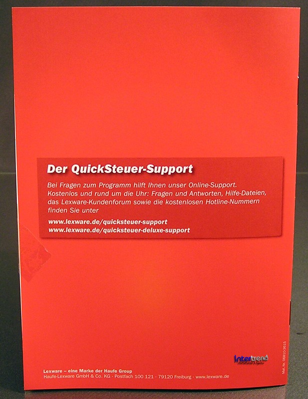 Lexware QuickSteuer 2021 Vollversion Box, CD, Handbuch (PDF) Steuerjahr 2020 NEU gallery