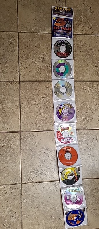 SIRIUS PUBLISHING 9 PACK -DOOM – STELLAR 7, KING’S QUEST V, 6 Others Some Sealed
