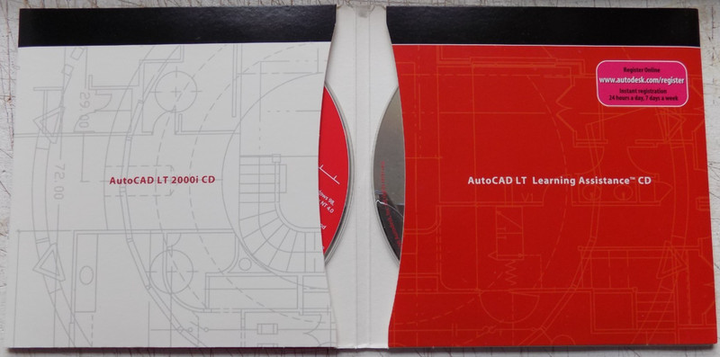 AUTOCADLt 2000i Two CDs Getting Started Manual SERIAL NUMBER & CD KEY gallery