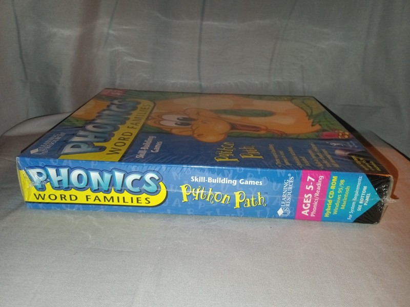Learning Resources Phonics CD Rom Python Path windows 95/98 Macintosh gallery