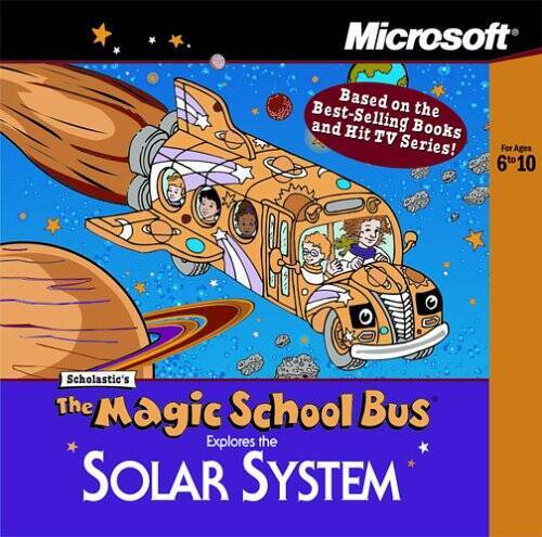 Microsoft Scholastics The Magic School Bus Explores the Solar Syste – VERY GOOD