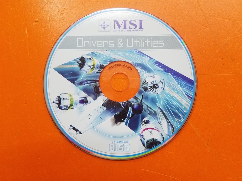 ⭐️⭐️⭐️⭐️⭐️ PC Software CD Disc MSI Drivers & Utilities