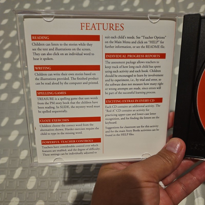 The PM Story Books Software Red Level A Activity Program gallery