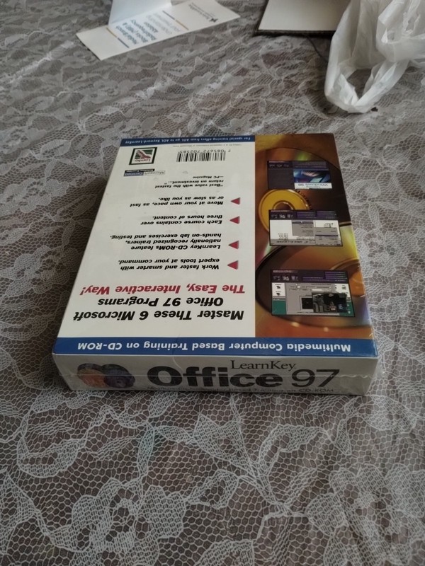 Learn Key Microsoft Office 97 PC Trainin Software CDR Set Window 98 Sealed gallery