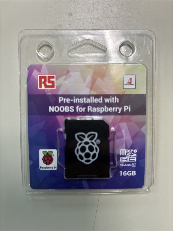 SanDisk Raspberry Pi 16GB NOOBS Operating System MicroSD Card