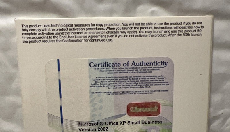 Microsoft Office XP Small Business Edition SBE w/ Product Key from Dell gallery