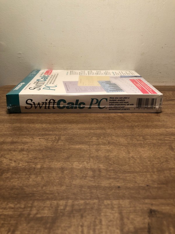 Timeworks Swift Calc PC IBM Compatible PC & Tandy 1000 / 3000 Version 3.0 gallery