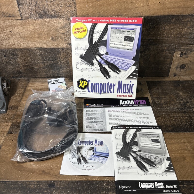 Voyetra Computer Music Starter Kit Music Software CD-ROM OPEN BOX