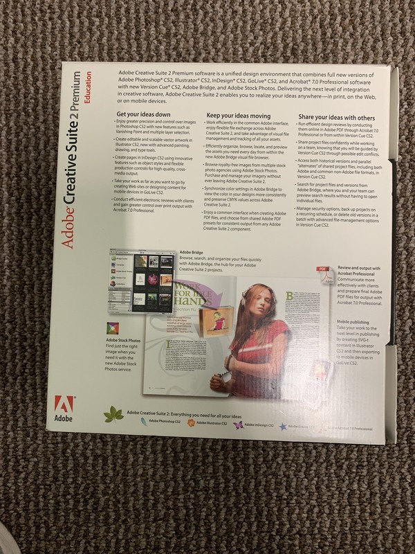 Adobe Creative Suite 2 Premium MAC + Adobe Acrobat 8 Professional Dreamweaver 8 gallery