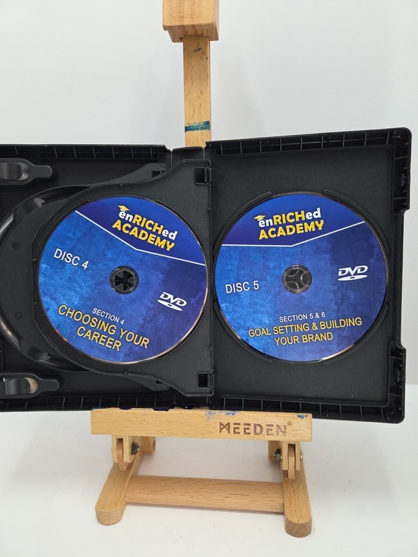 EnRICHed Academy Smart Start for Financial Genius 5-DVD Disc Set gallery
