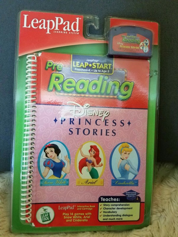 Disney Princess Stories Leap Pad Leap Frog New Sealed Preschool 14 Games