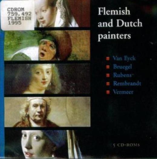 Flemish & Dutch Painters PC MAC CD art reference tool 5CDs! Rembrandt Vermeer +