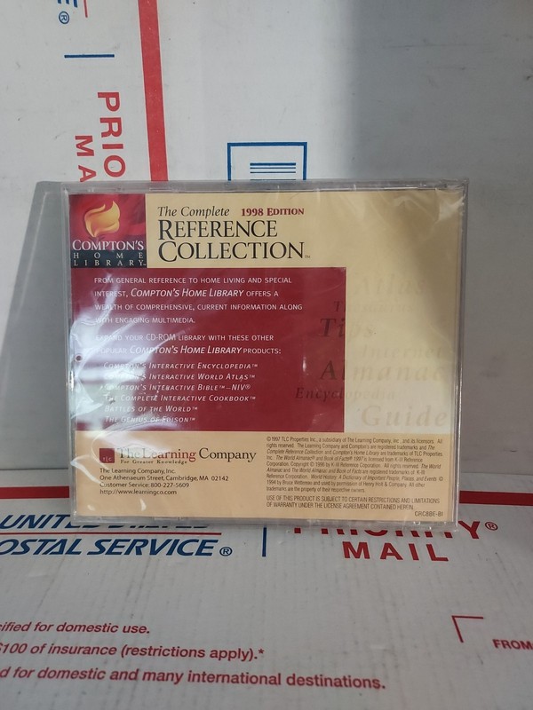Compton's Home Library The Complete Reference Collection 1998 Edition NEW - #159 gallery