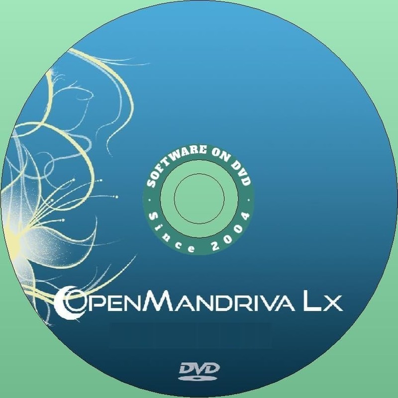 Latest New Release Open Mandriva Gnome Linux OS Operating System for PC on DVD