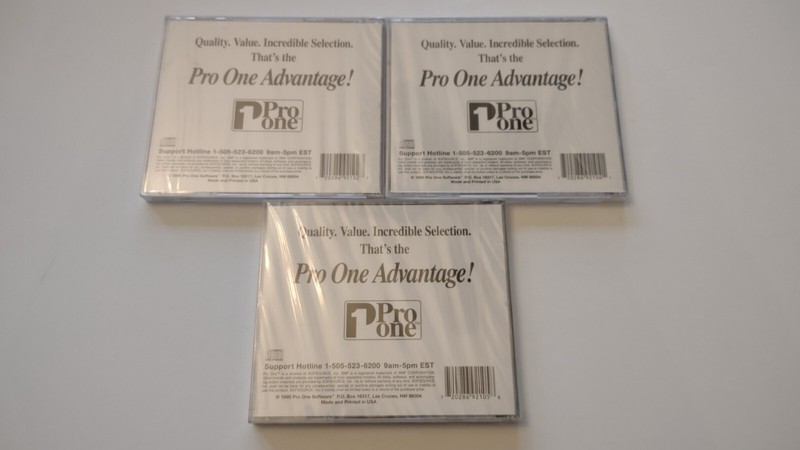 Multimedia Pre Algebra, Geometry,  Trigonometry PC, 1995, Pro One New/Sealed gallery