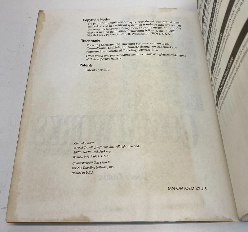 CommWorks Windows User's Guide LapLink, TS Fax TS Online 3-Floppy Disks Included gallery