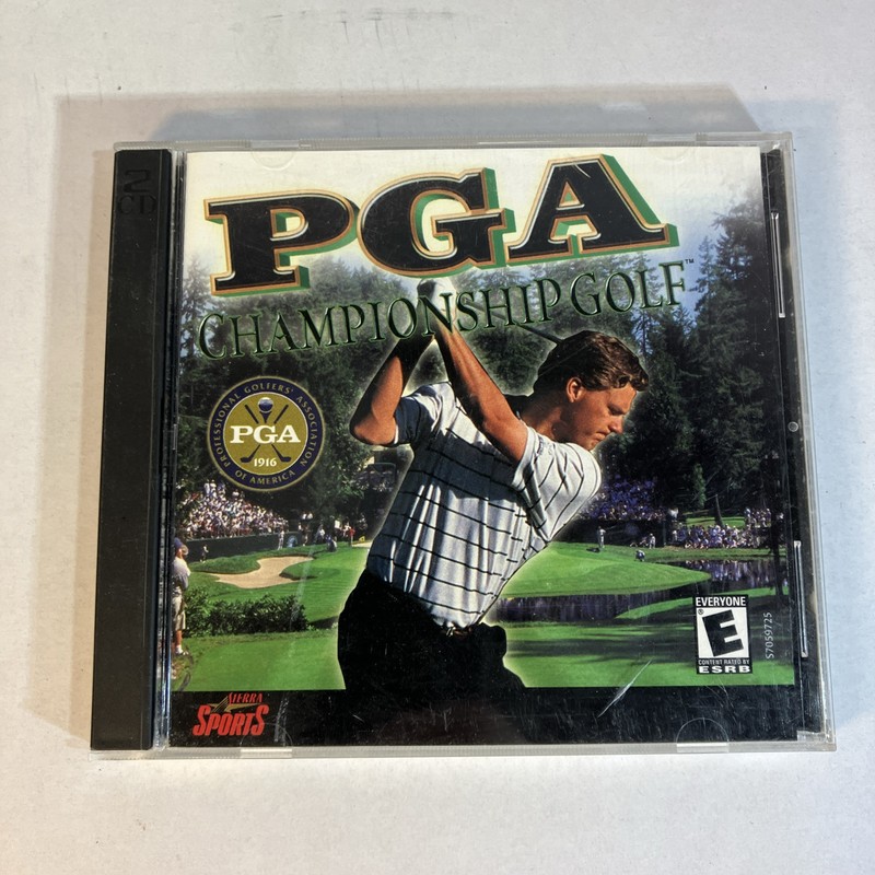 PGA Championship Golf Game, Sierra Sports, 1999 Edition, Windows 95-8