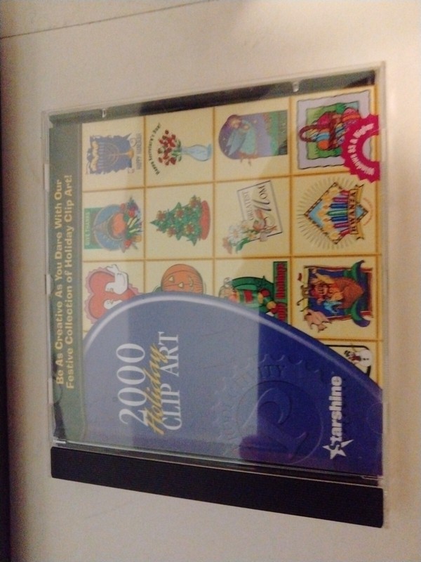 2000 Holiday Clip Art PC CD-ROM by Starshine for Win 95