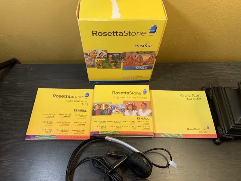 Rosetta Stone Spanish (Latin America) Learn Language Levels 1-5 V4 TOTALe CD gallery