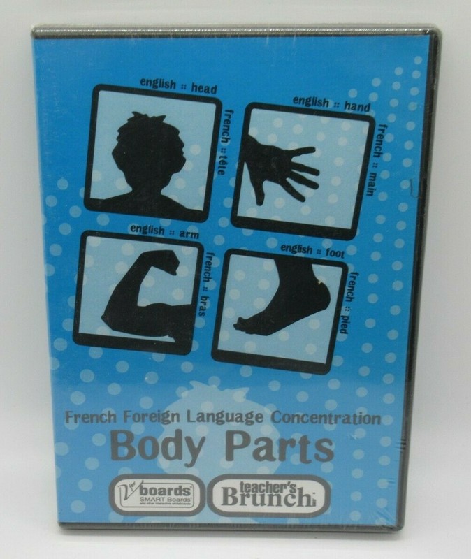 TEACHER’S BRUNCH – FRENCH FOREIGN LANGUAGE CONCENTRATION: BODY PARTS CD-ROM