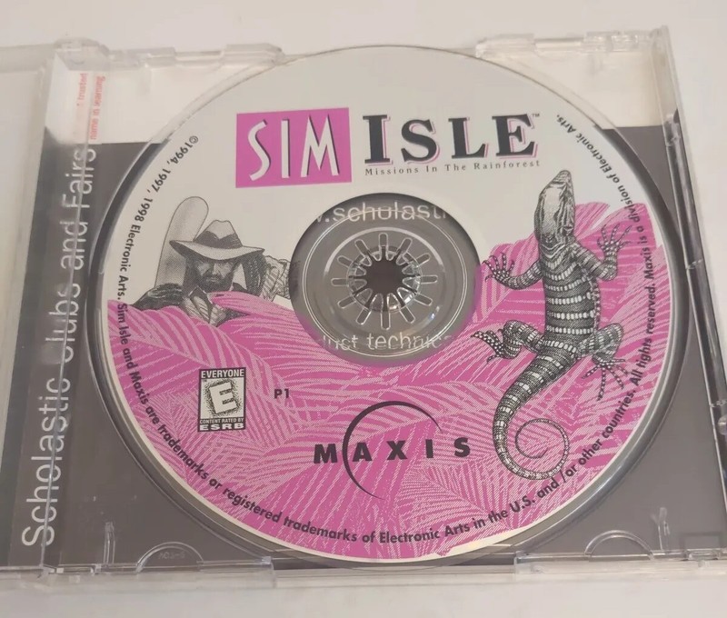 SIM Isle Missions In The Rainforest CD-Rom 1998 gallery
