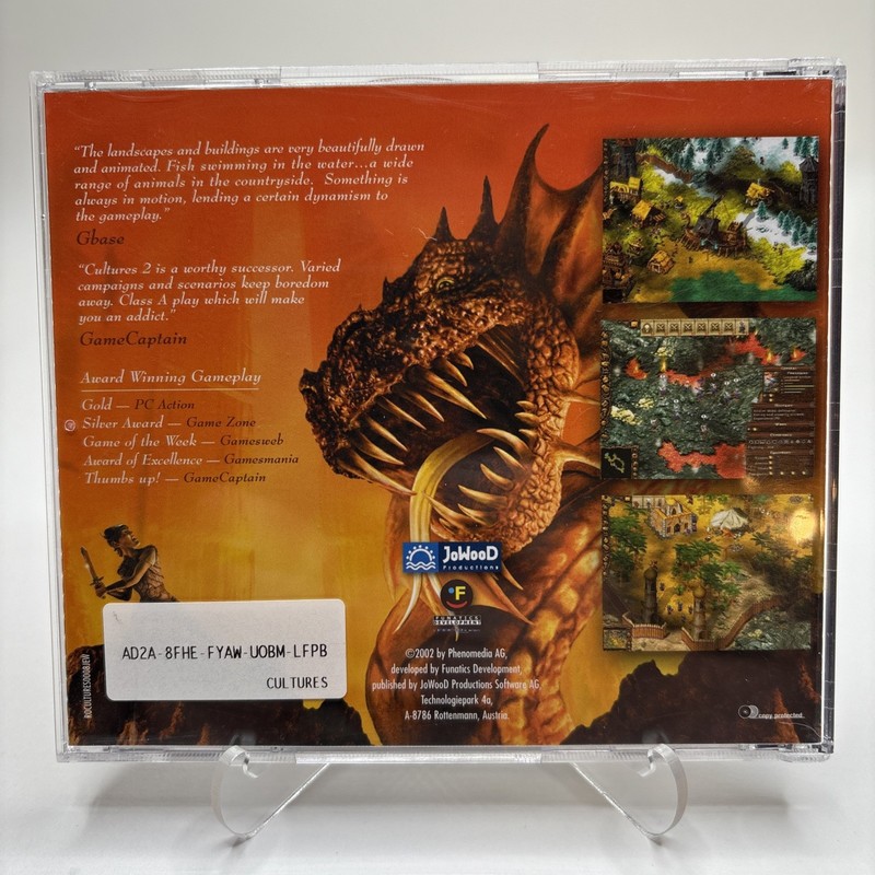 Cultures 2 Gates Of Asgard (PC Computer Game) Jowood Productions Free Shipping gallery