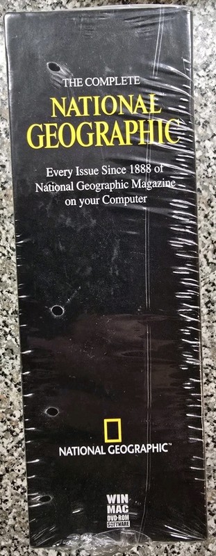 The Complete National Geographic (DVD-ROM Win Mac) Every Issue Since 1888. NEW gallery
