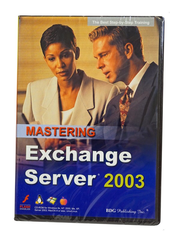 Mastering Exchange Server 2003 Tutorial Software – Step by Step Training CD