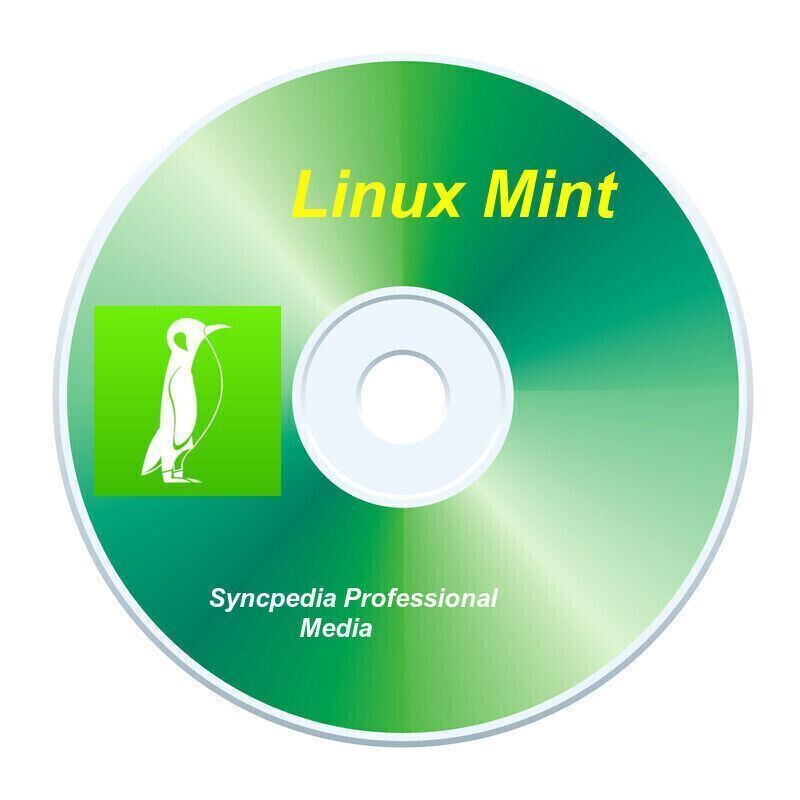 Linux Mint Install DVD CD 64bit (all versions) – LTS Live Bootable Desktop FAST!