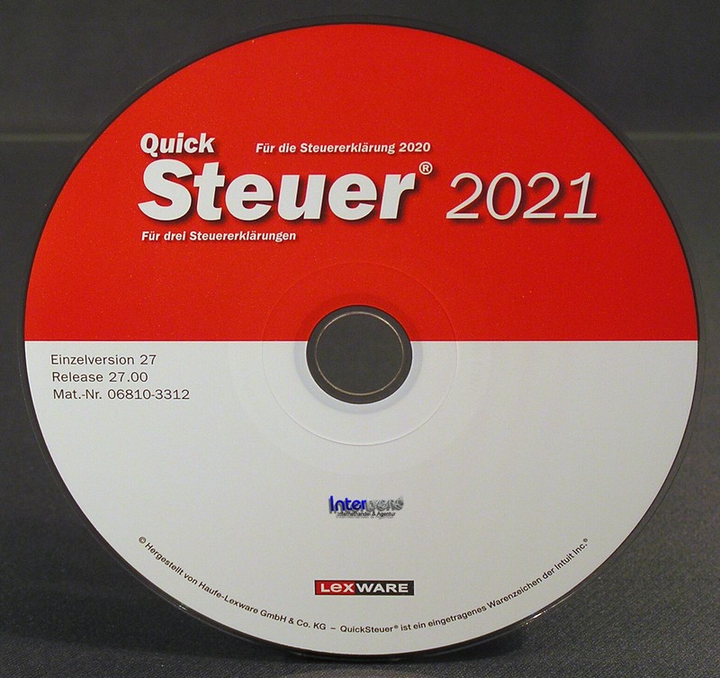 Lexware QuickSteuer 2021 Vollversion Box, CD, Handbuch (PDF) Steuerjahr 2020 NEU gallery