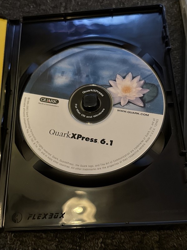 QUARK XPRESS 6.0 CD ROM SOFTWARE MAC OS 6.1 OSX 10 Express Design Educational gallery
