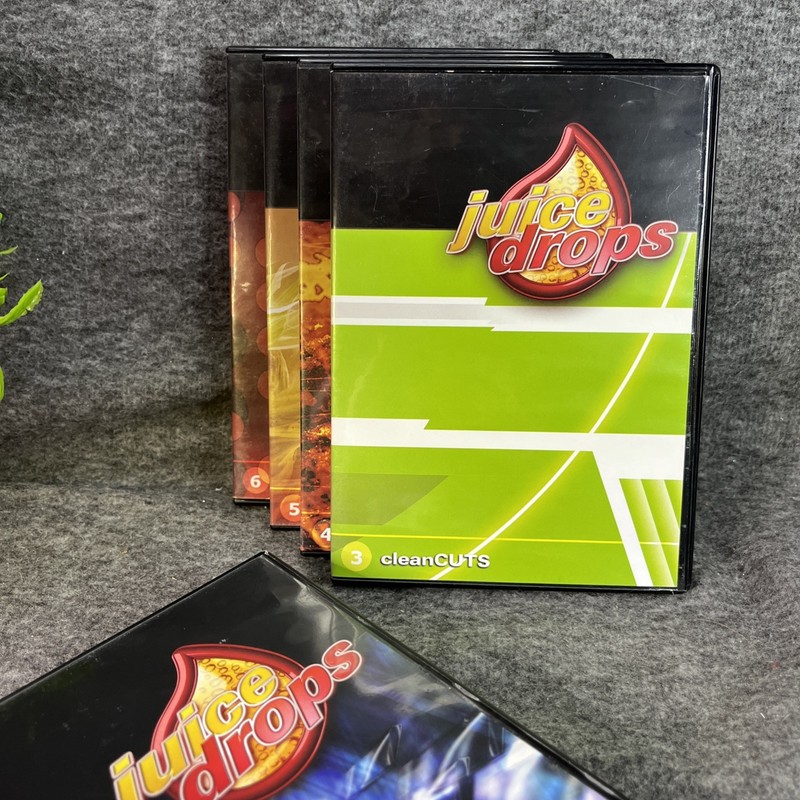 DIGITAL JUICE DROPS DVD ROM Lot - Content For Video Production - Sets 1-6 gallery