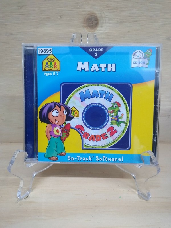 School Zone Math Grade 2 CD-Rom