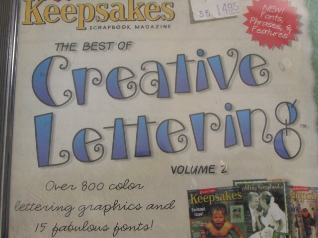 THE BEST OF CREATIVE LETTERING VOL. 2 DUAL FORMAT CD WINDOWS/MAC GRAPHICS FONTS gallery