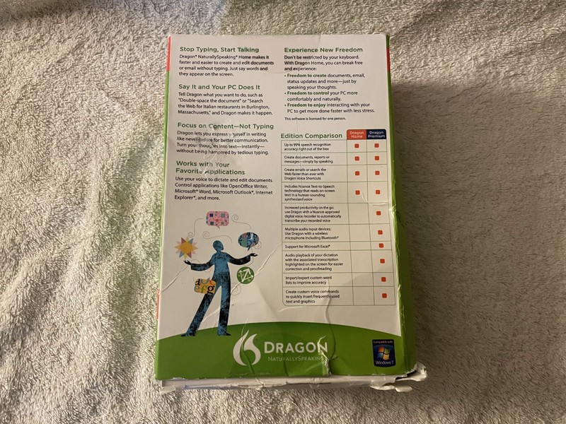 Dragon Naturally Speaking Software v11.5 with HEADSET INCLUDED! gallery