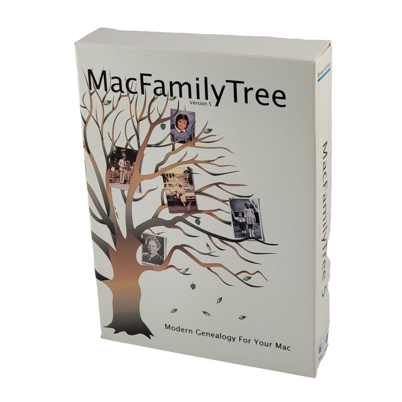MacFamily Tree Version 5 Modern Genealogy For Your Mac NEW -OPEN BOX NEVER USED!
