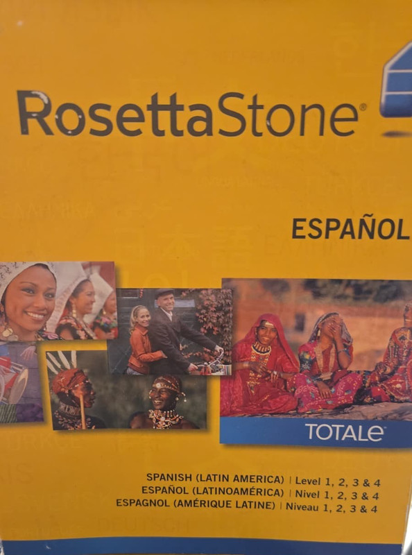 Rosetta Stone V4 TOTALe: Spanish (Spain) Level 1-3 Set for PC, Mac